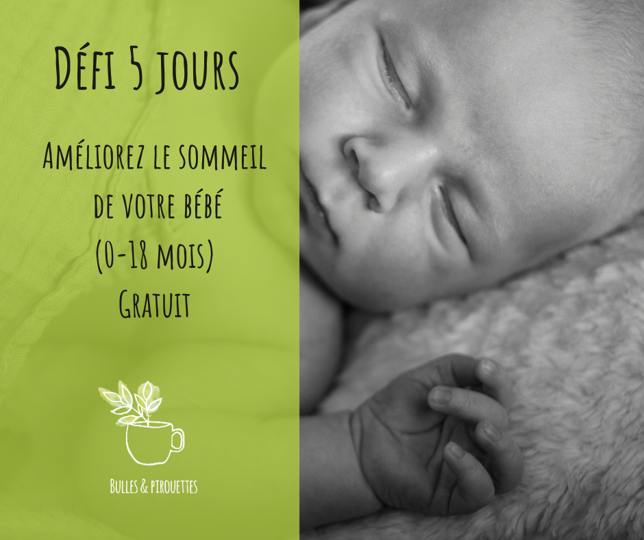 Inscription Defi 5 Jours Sommeil Bulles Et Pirouettes